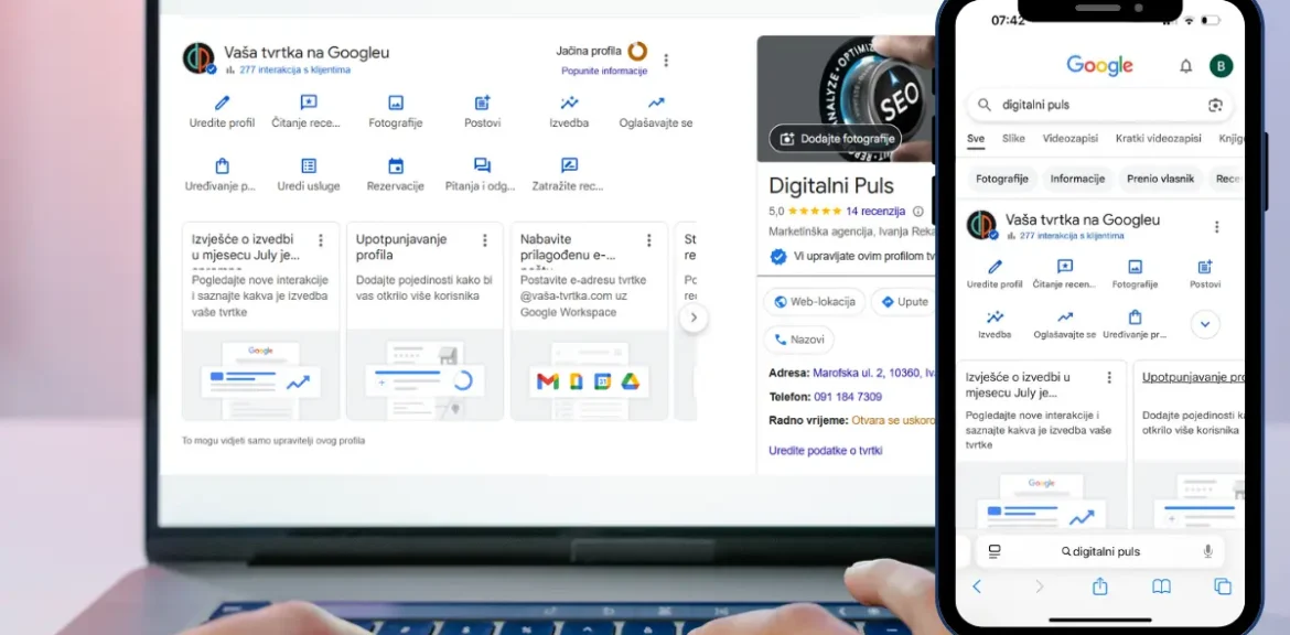 Google My Business (Google Business Profile): vodič za Hrvatsku 2025.