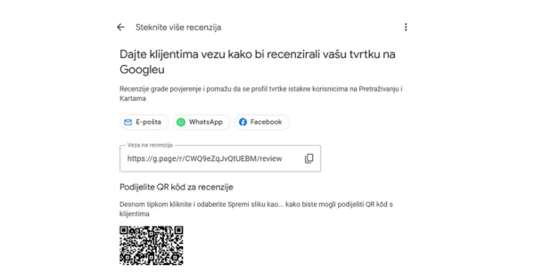 Kako dobiti više recenzija na Googleu